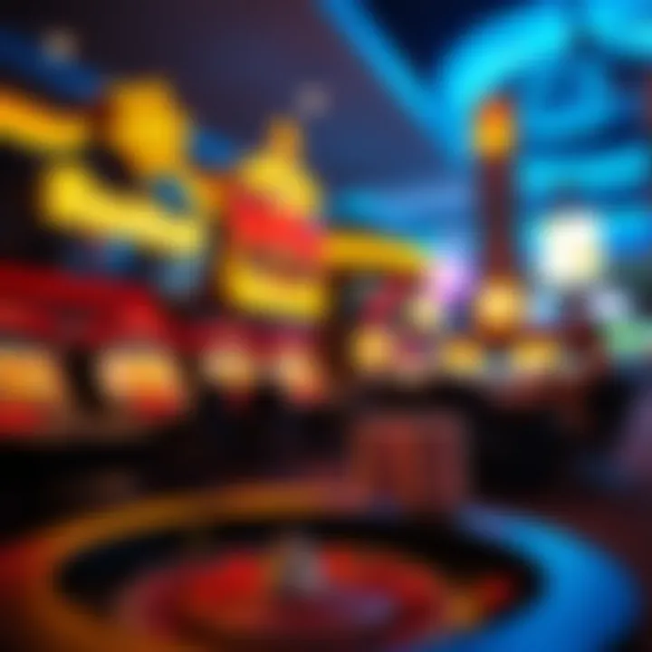 Illustration of digital marketing strategies for online casinos