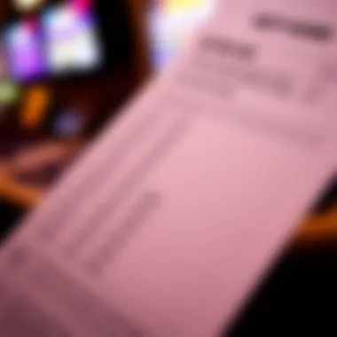 Insider's Guide to Horse Betting Slips A close-up of a betting slip with odds and selections