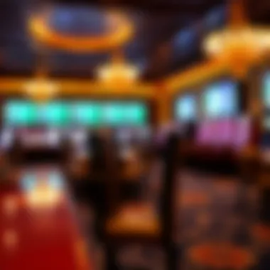 Exclusive Betting Lounge in the Heart of Vegas An elegant lounge area in a Las Vegas casino dedicated to horse racing enthusiasts