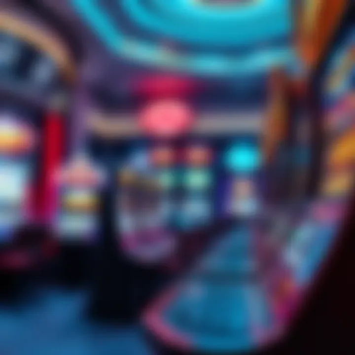 Conceptual image depicting the integration of technology in online slots