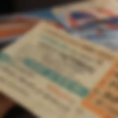 Digital representation of the Georgia lottery ticket purchase process online