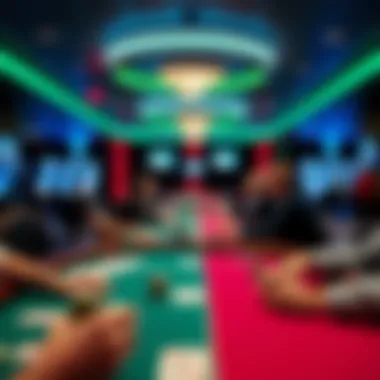 Overview of various poker game types available at Prairie Meadows