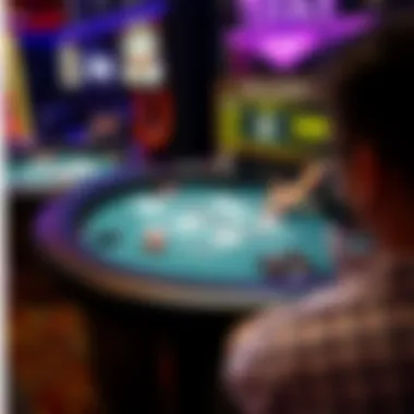 An engaging online blackjack interface