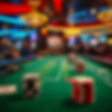 Diverse variations of blackjack displayed