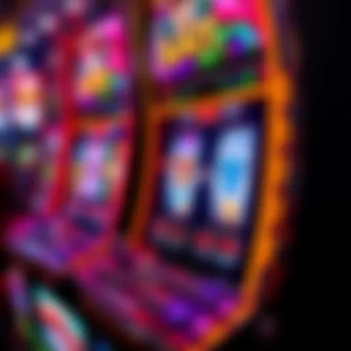 Engaging Slot Machine Game Interface Vibrant slot machine game interface showcasing captivating graphics