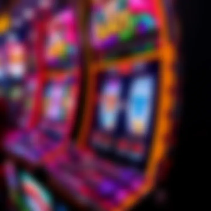 Engaging Slot Machine Game Interface Vibrant slot machine game interface showcasing captivating graphics