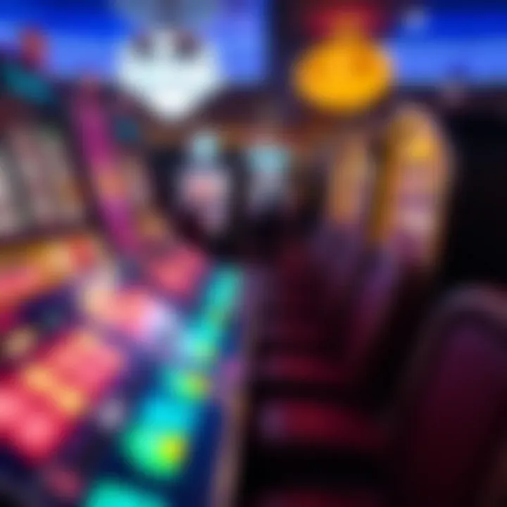 Virtual Rewards in Digital Gambling Visual representation of virtual rewards from online slot machines