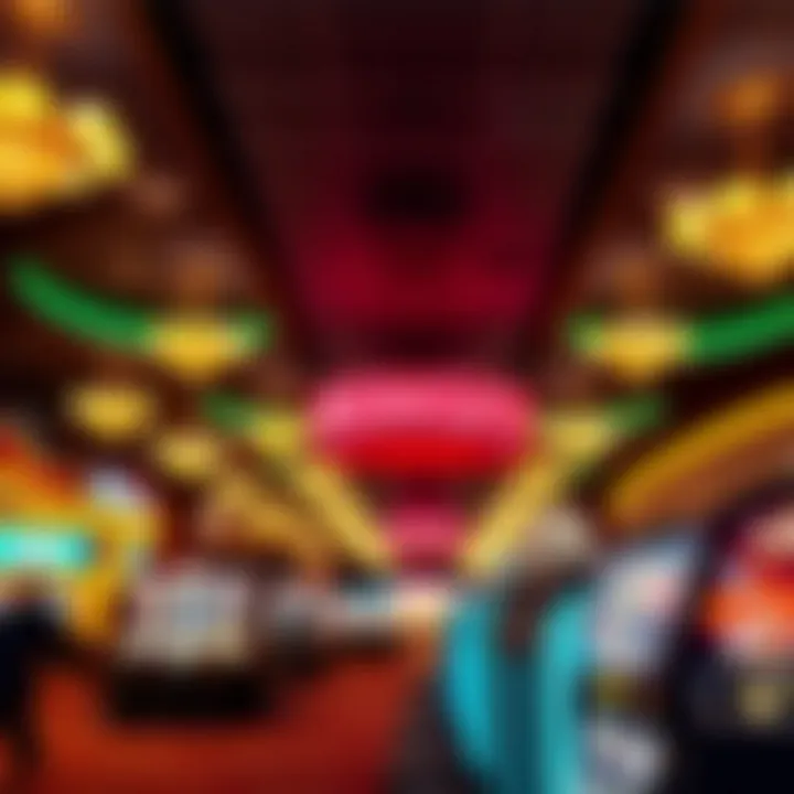 Interior view of Turning Stone Casino's bingo hall