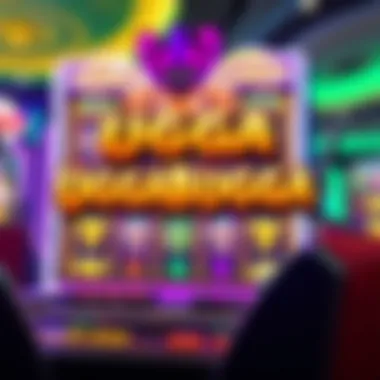 Ugga Bugga slot game interface showcasing vibrant graphics