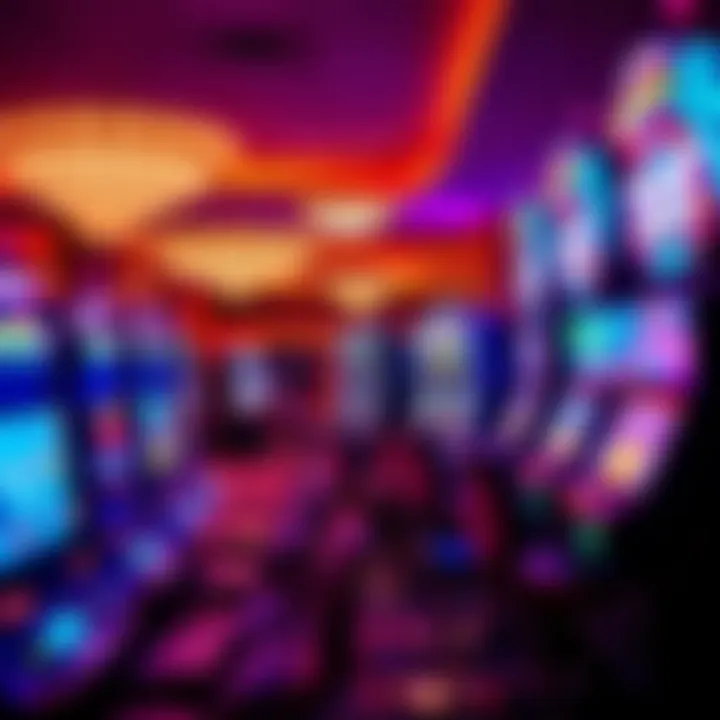 Casino gaming floor showcasing diverse gaming options