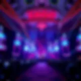 Stunning view of Zedd's performance stage at Resorts World