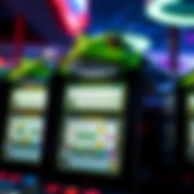 Understanding the Payout Structure of Five Frogs An illustration highlighting the payout structure of the Five Frogs slot machine with detailed charts.