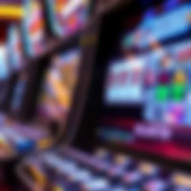 Close-Up of Popular Slot Machine Close-up of a popular slot machine at Foxwoods
