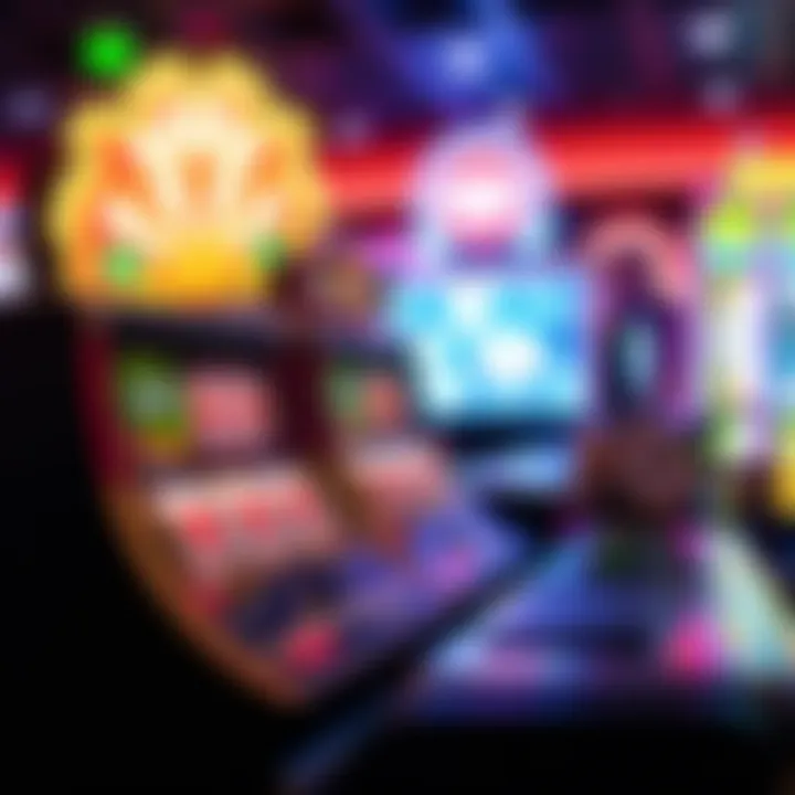 Illustration of technology integration in gaming