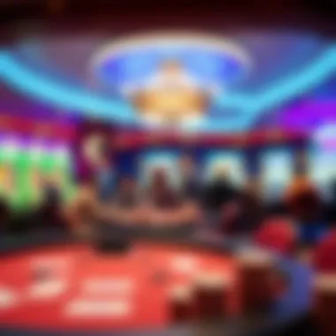 Gameplay Strategies in Chumba Casino Visual representation of strategic gameplay within Chumba Casino