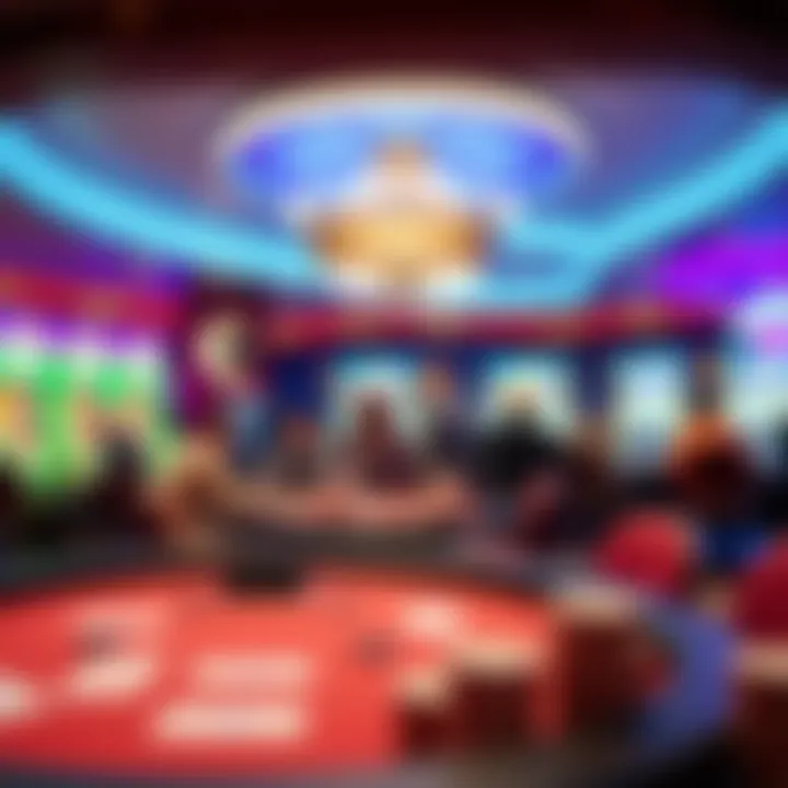 Gameplay Strategies in Chumba Casino Visual representation of strategic gameplay within Chumba Casino