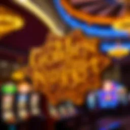 Intricate design of Golden Nugget Casino logo
