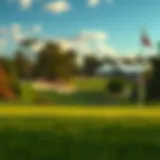 Golf course view during The Masters Tournament