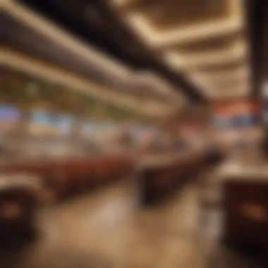 An inviting interior of the food court, reflecting the lively atmosphere that enhances the dining experience.