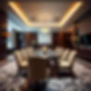 Meeting room showcasing the elegance of Hard Rock Hotels