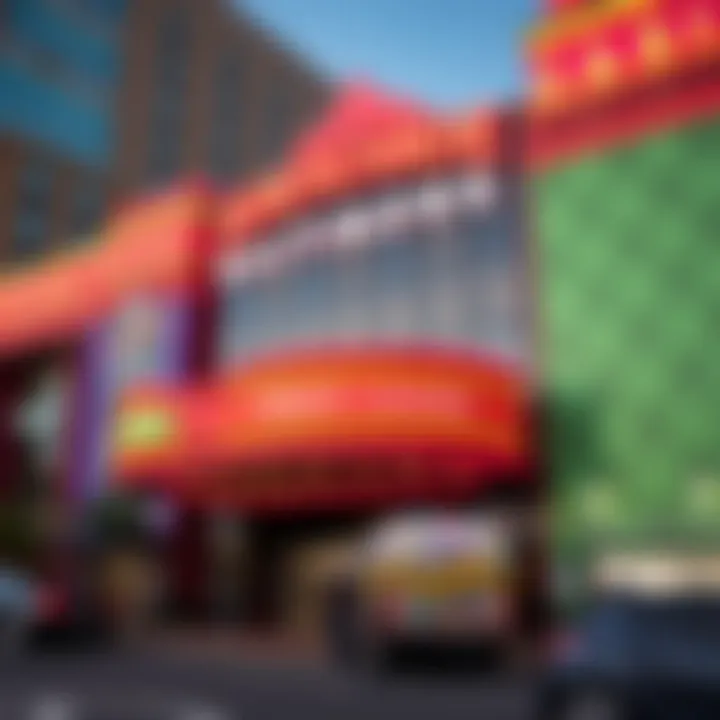 Stunning Facade of Horseshoe Baltimore Casino Exterior view of Horseshoe Baltimore Casino showcasing its vibrant architecture