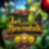 Visual representation of the Jack and the Beanstalk slot game interface
