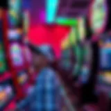 Visual representation of Jackpot Party gameplay interface