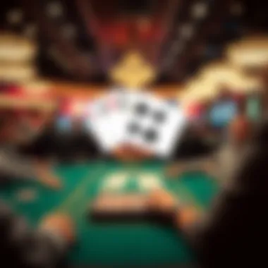 Understanding Knock Out Blinds Mechanics Illustration depicting the mechanics of knock out blinds in poker.