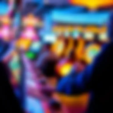 A close-up of a high-tech gaming console designed for interactive play