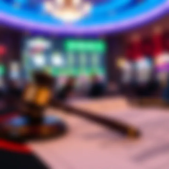 Understanding Online Betting Legislation A visual representation of legal documents related to online betting regulations