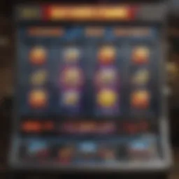 Visual representation of the Lightning Zap slot machine gameplay interface