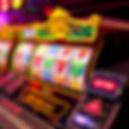 Detailed view of Lucky Fortune Slots interface showcasing vibrant graphics