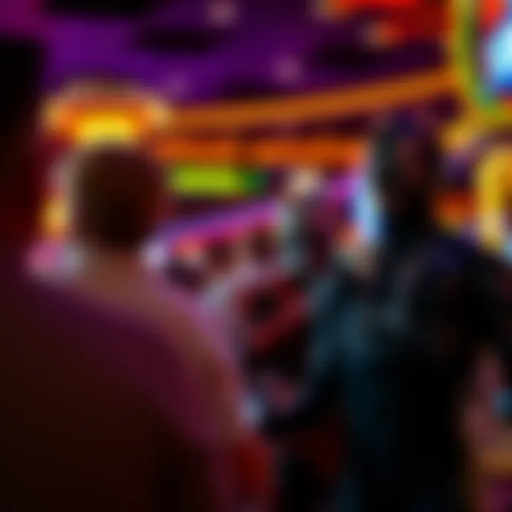 Marvel characters engaging guests at Treasure Island