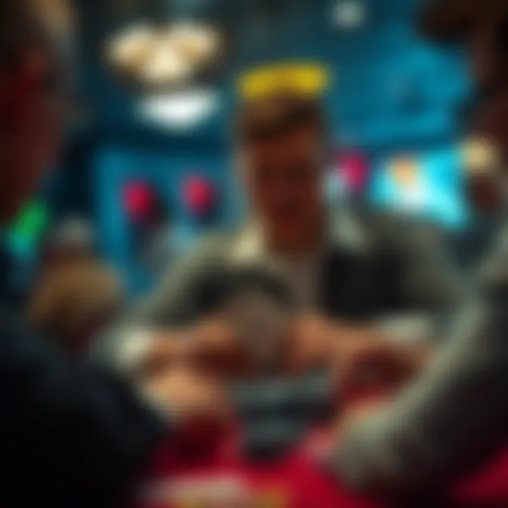 Intense Heads Up Hold'em Match