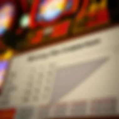 A detailed chart showing the odds of winning for different scratch-off games.