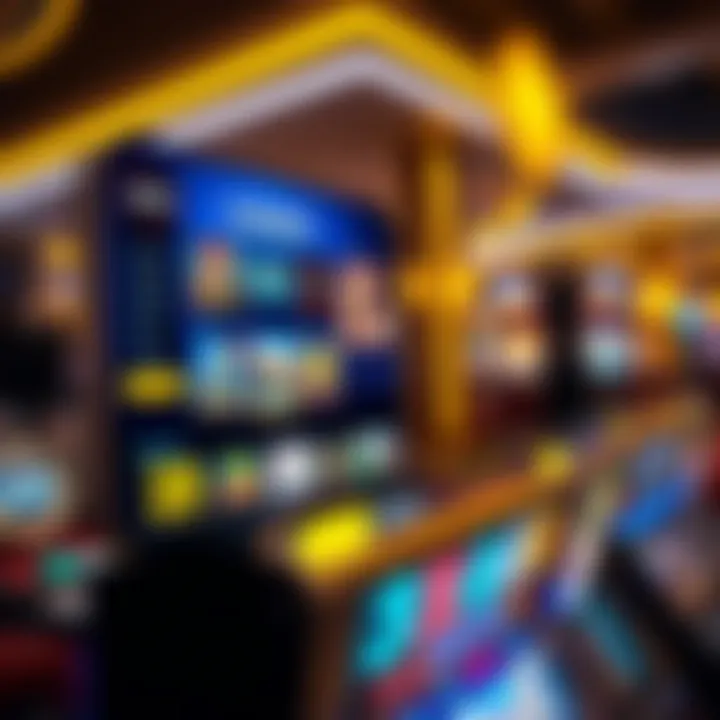 Stunning view of the MGM Grand Online Casino interface showcasing its gaming options