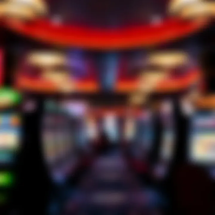A modern casino interior highlighting advanced technology and gaming experience