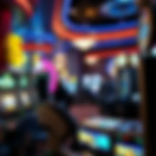 Exciting Gaming Environment Exciting gaming environment showcasing various games