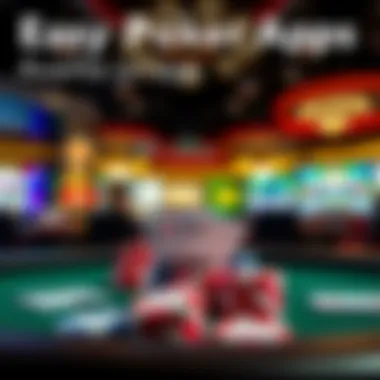 Variety of Poker Games Available on Apps Graphic showcasing different poker game types
