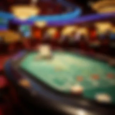 Experience the Digital Excitement of Craps Digital craps table showcasing gameplay