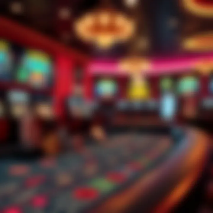 Immerse Yourself in a Virtual Casino Atmosphere Virtual casino environment with craps game