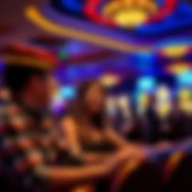 Newcomers enjoying their experience at Captain Jack Casino