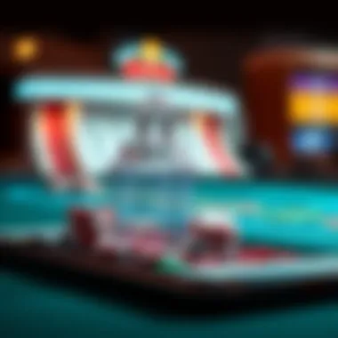 Visual representation of the security features in online casino apps