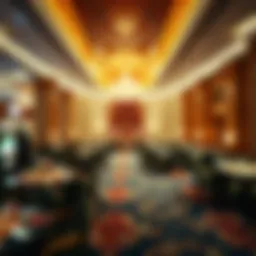 Luxurious interior of a Wynn Hotel