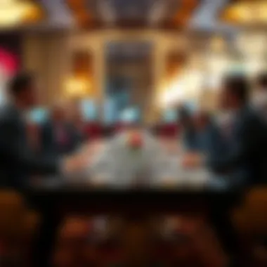Strategic Decisions at Wynn Hotels Strategic meeting of Wynn executives