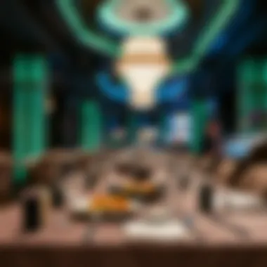 Gourmet Dining Experience at Pearl Casino Dining area within Pearl Casino featuring gourmet options