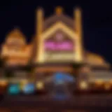 Exterior view of Pearl Casino highlighting its architectural style