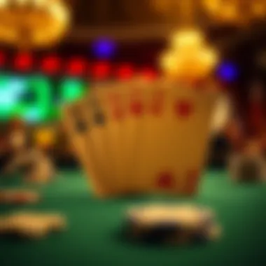 Straight Flush: A Rare and Powerful Hand Illustration of a straight flush in poker