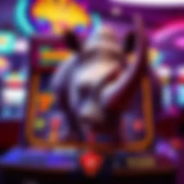 Winning Potential Overview Representation of potential winnings from Raging Rhino slot machine