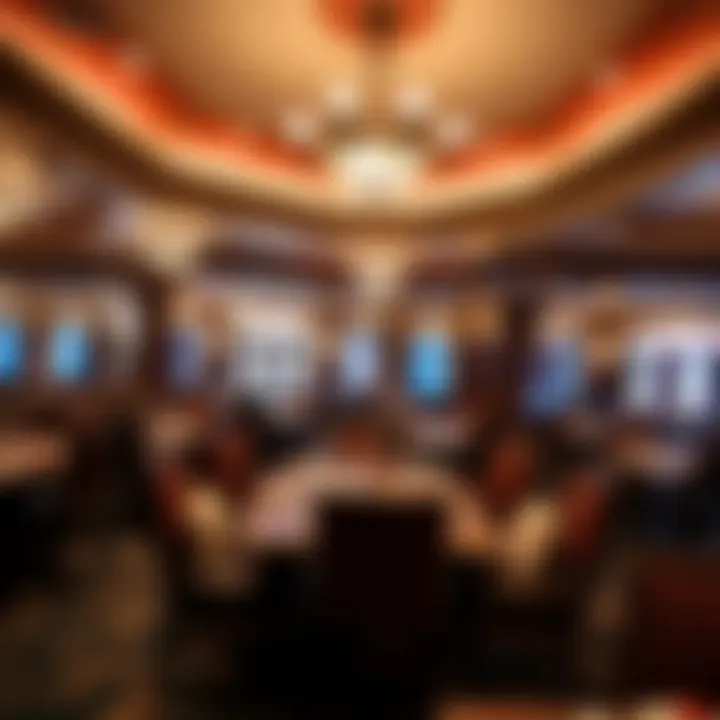 Gourmet Dining at Russellville Casino Elegant dining area showcasing gourmet cuisine